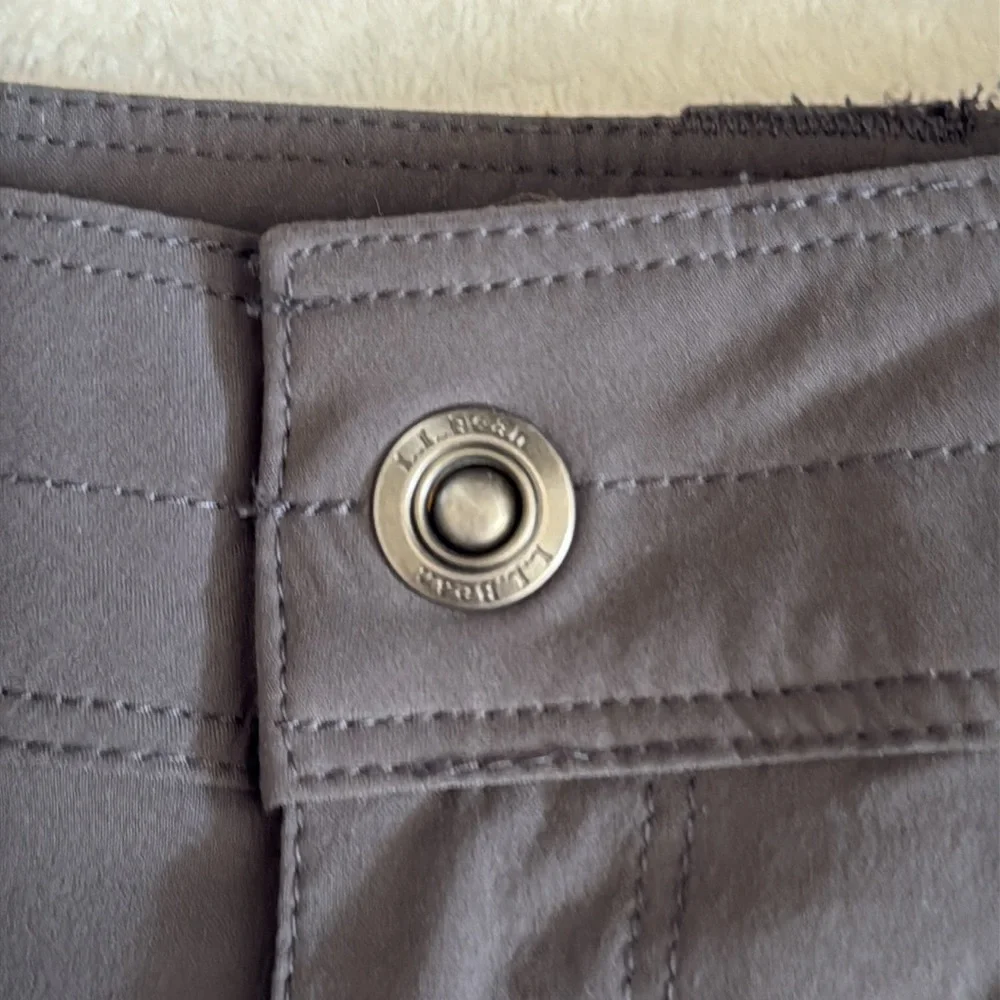 L.L. Bean | Conway Straight Leg Nylon Outdoor Hiking Pants 284229 Gray (10) - Picture 5 of 15